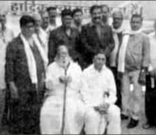 महर्षि गौतम जी मूर्ति की प्राणप्रतिष्ठा